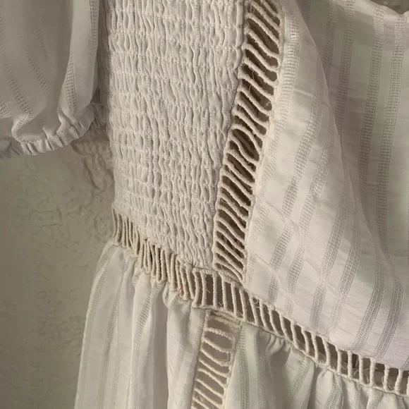 House Of Harlow 1960 x Revolve Boho Puff Sleeve Mini Dress - Picture 6 of 7